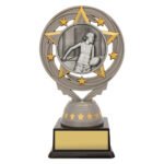 Silver Female Footy Torch