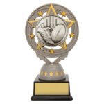 Silver Aussie Rules Torch