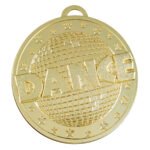 Dance Glitter Shiny Medal