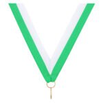 Green / White Ribbon