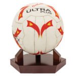 Timber Ball Holder - Netball