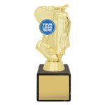 Marble Column - Golf Theme