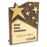 Star Cross Gold Plaque