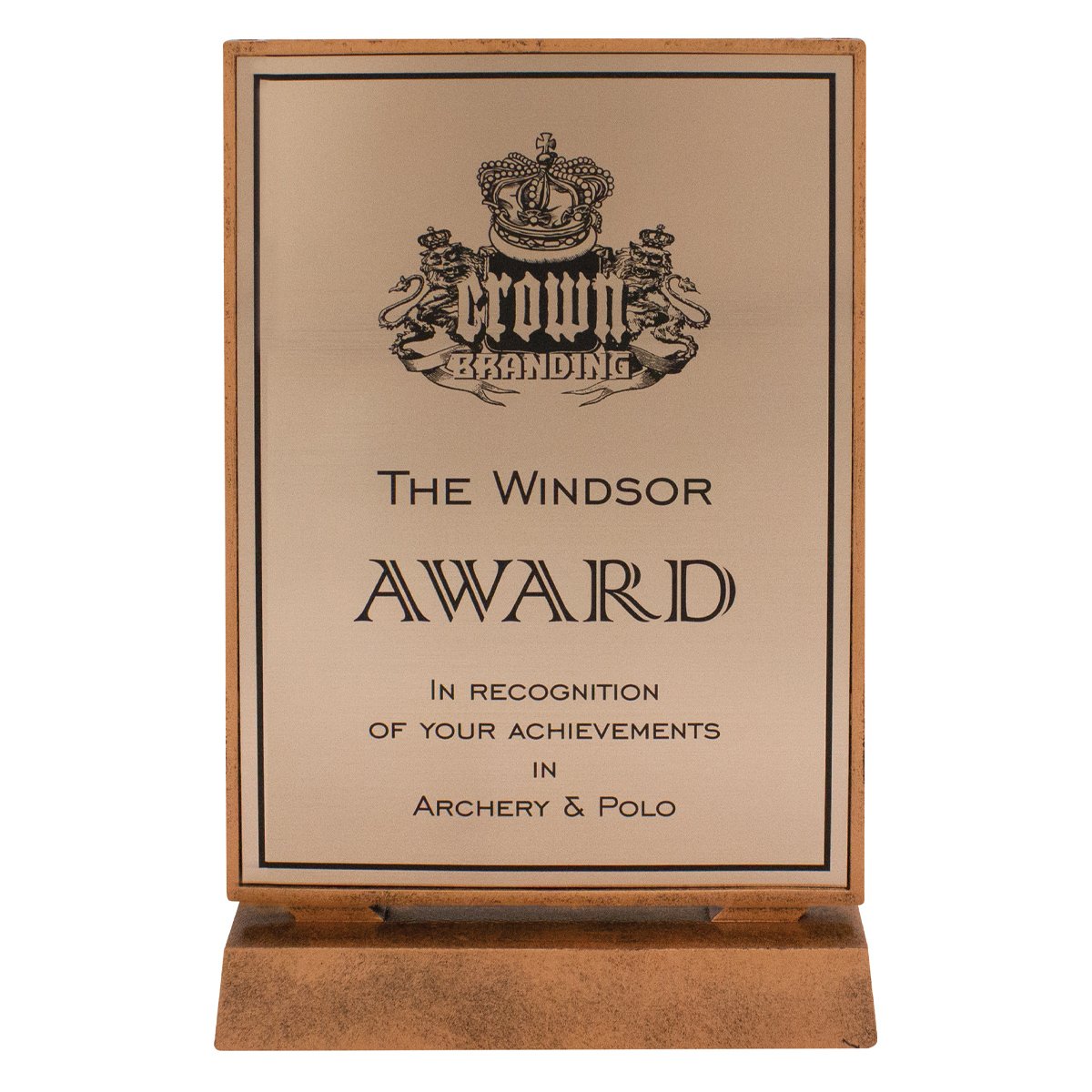 13403 Billboard Bronze Xtra Plaque - Image 1