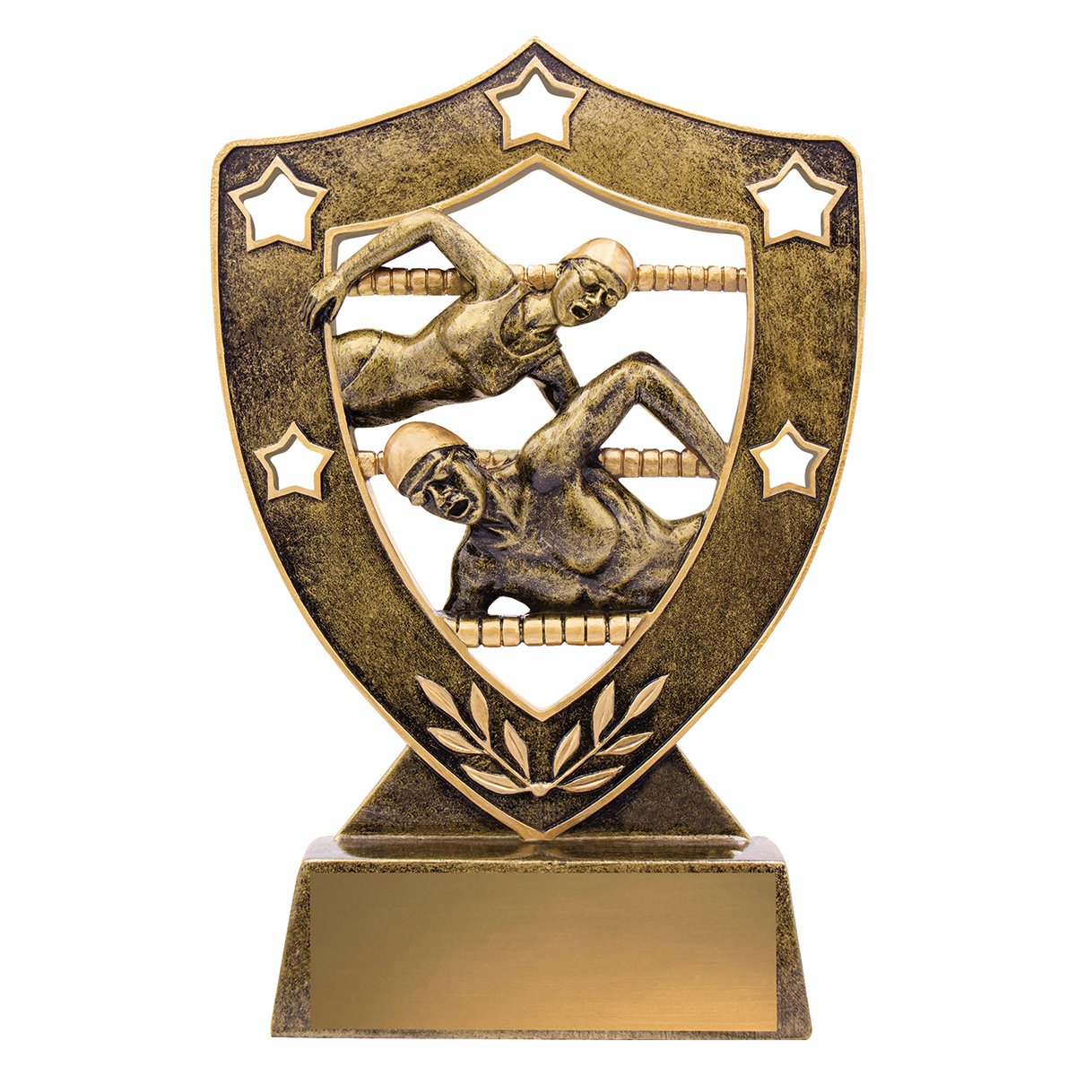 13730 Swim Gold Shield - Image 1