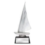 Abstract Dinghy Silver