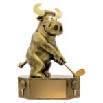 Golf Prize Bull