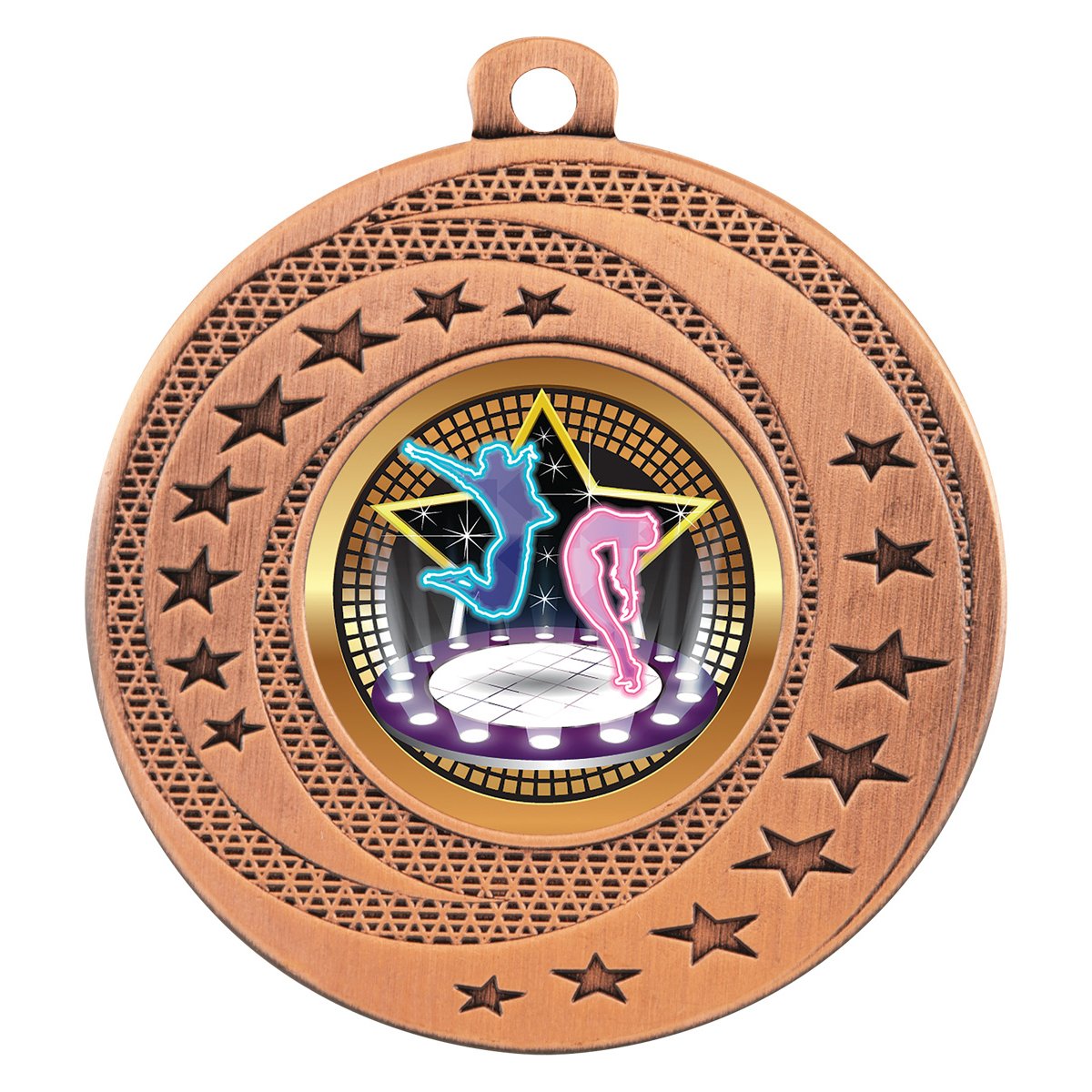 BSW132B Wayfare Medal - Dance Silhouette - Image 1