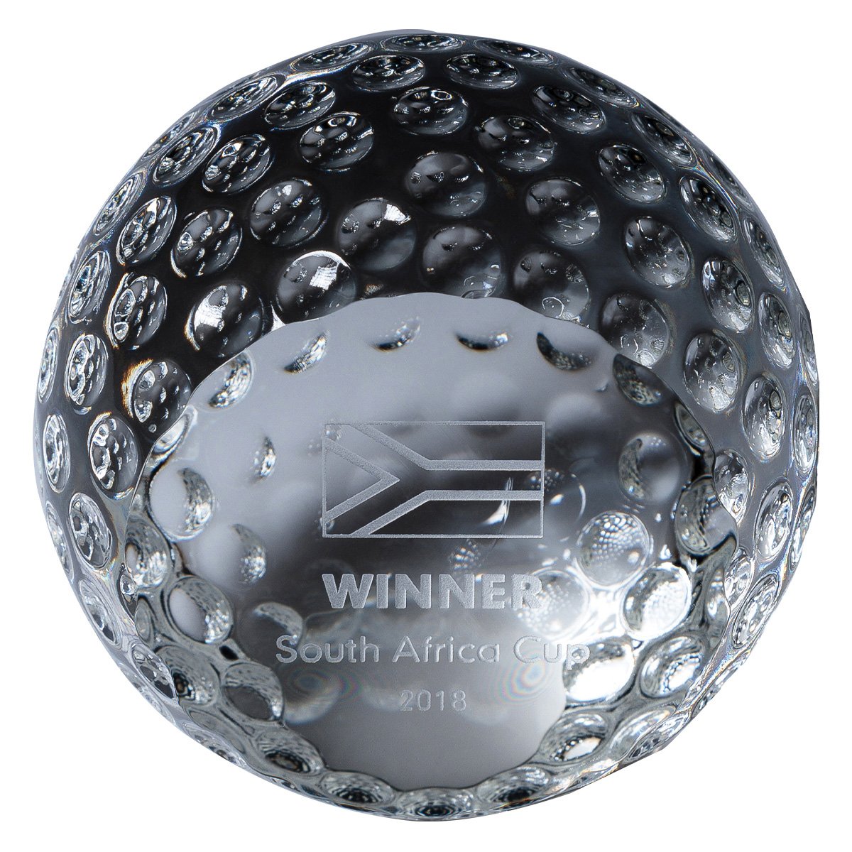 CG09 Golf Crystal Paperweight - Image 1