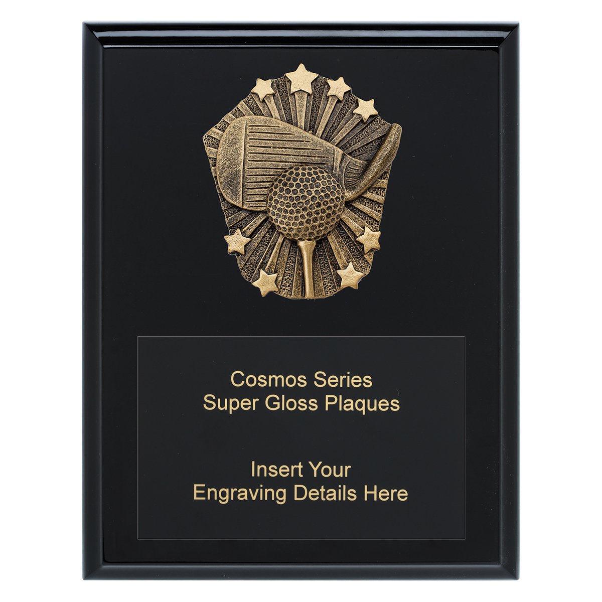 CRK709B Cosmos Super Plaque - Golf - Image 1