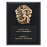 Cosmos Super Plaque - Male Bowler - 225mm