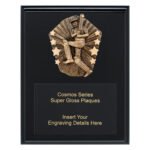 Cosmos Super Plaque - Male Batting - 225mm