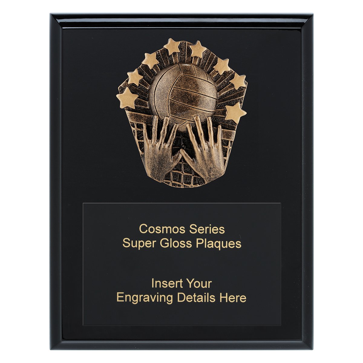 CRK727B Cosmos Super Plaque - Volleyball - Image 1