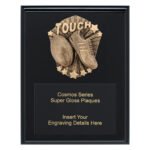 Cosmos Super Plaque - Touch Footy - 225mm