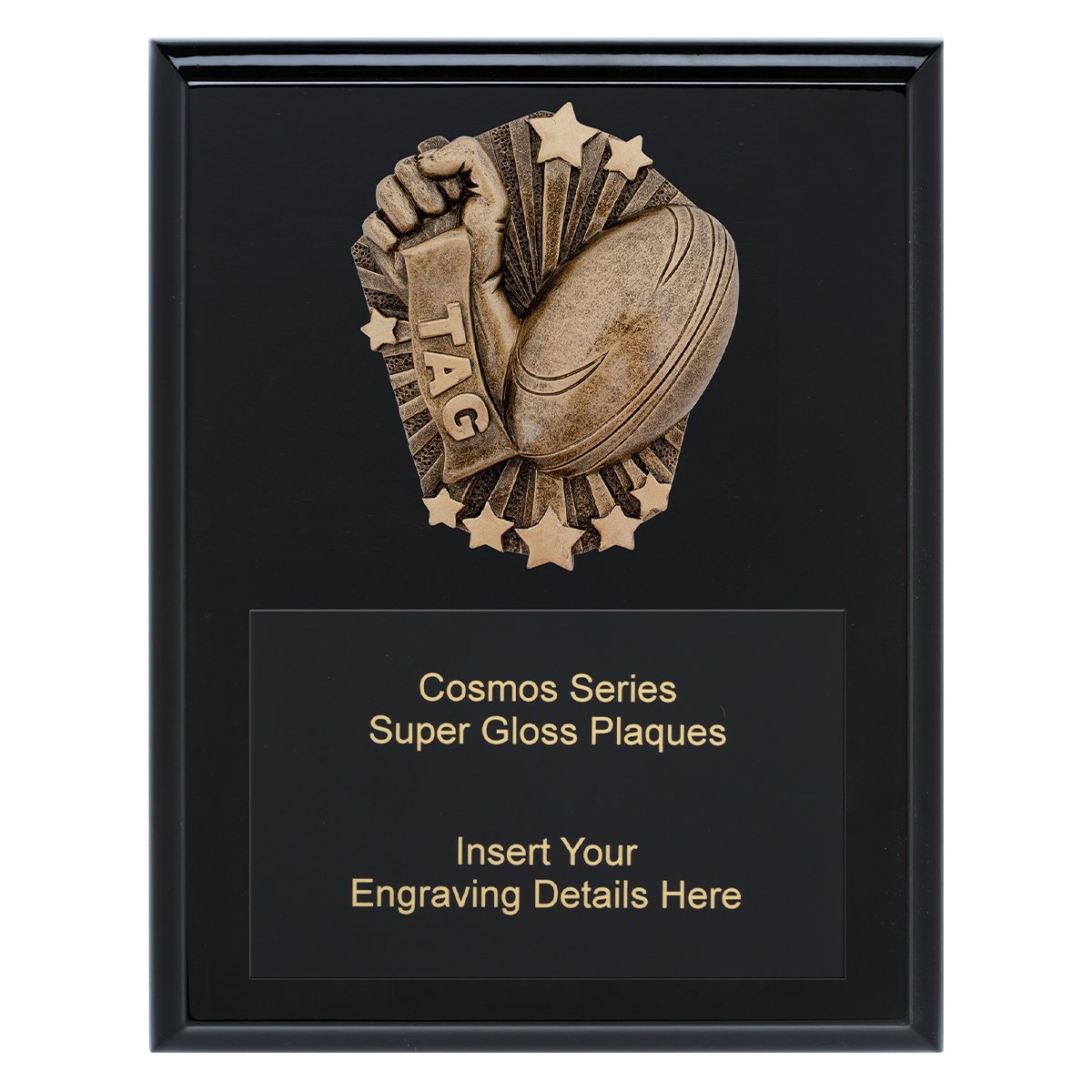 CRK743B Cosmos Super Plaque - Tag Footy - Image 1
