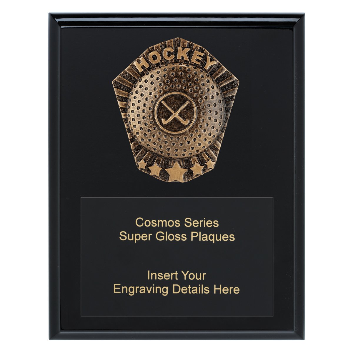 CRK744B Cosmos Super Plaque - Hockey - Image 1