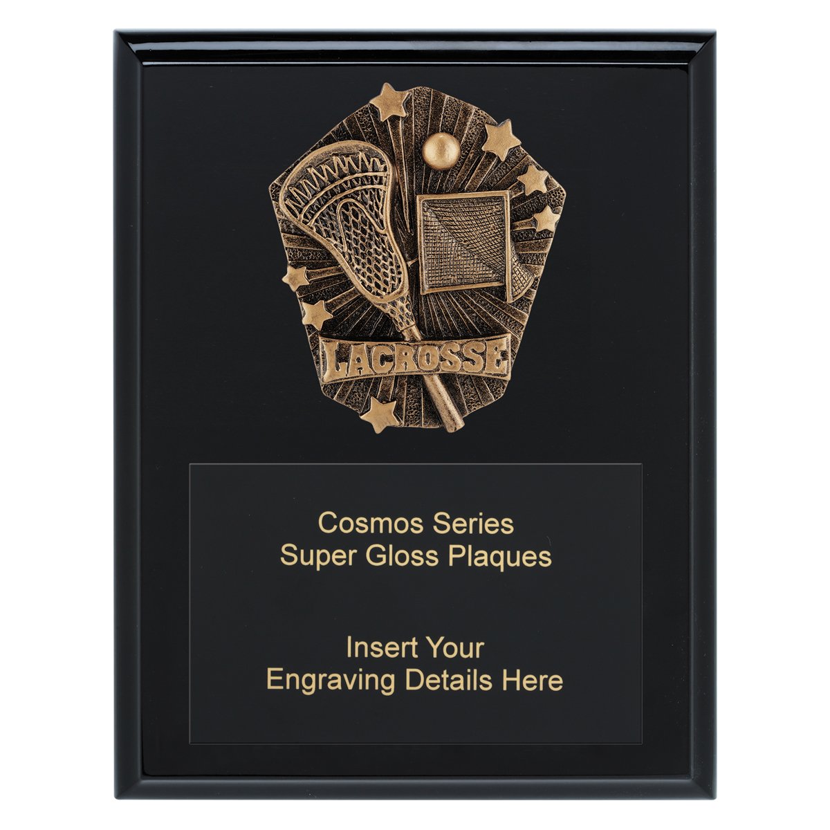 CRK763B Cosmos Super Plaque - Lacrosse - Image 1