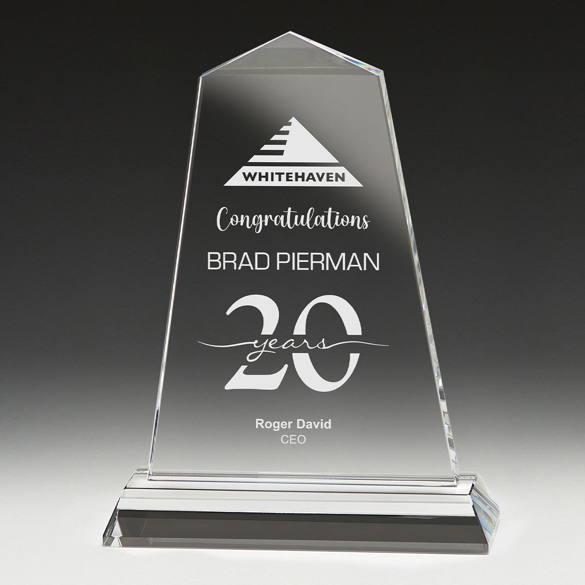 CT191 Tribute Award - Image 1