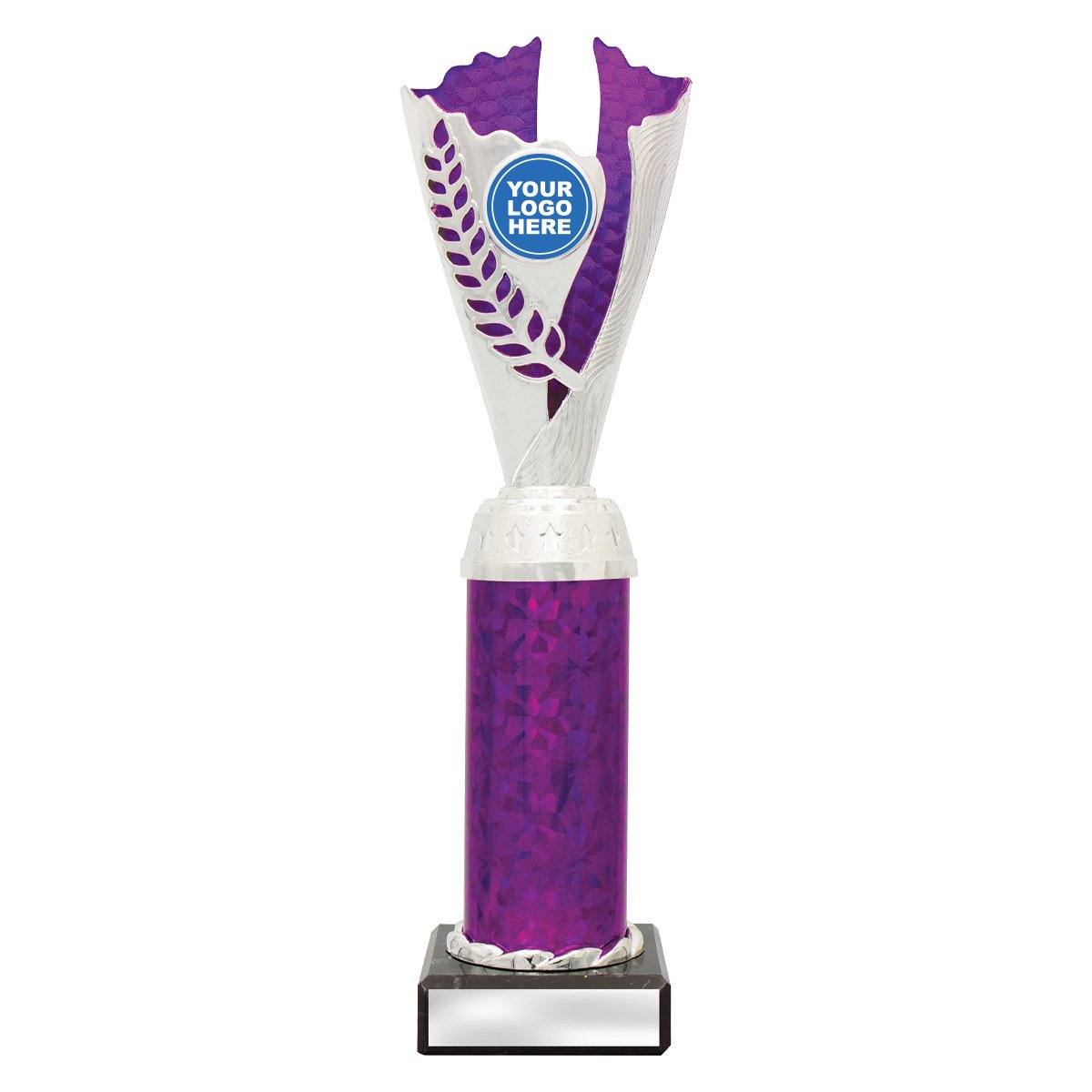 CUP22E Spirit Cups - Silver / Purple - Image 1