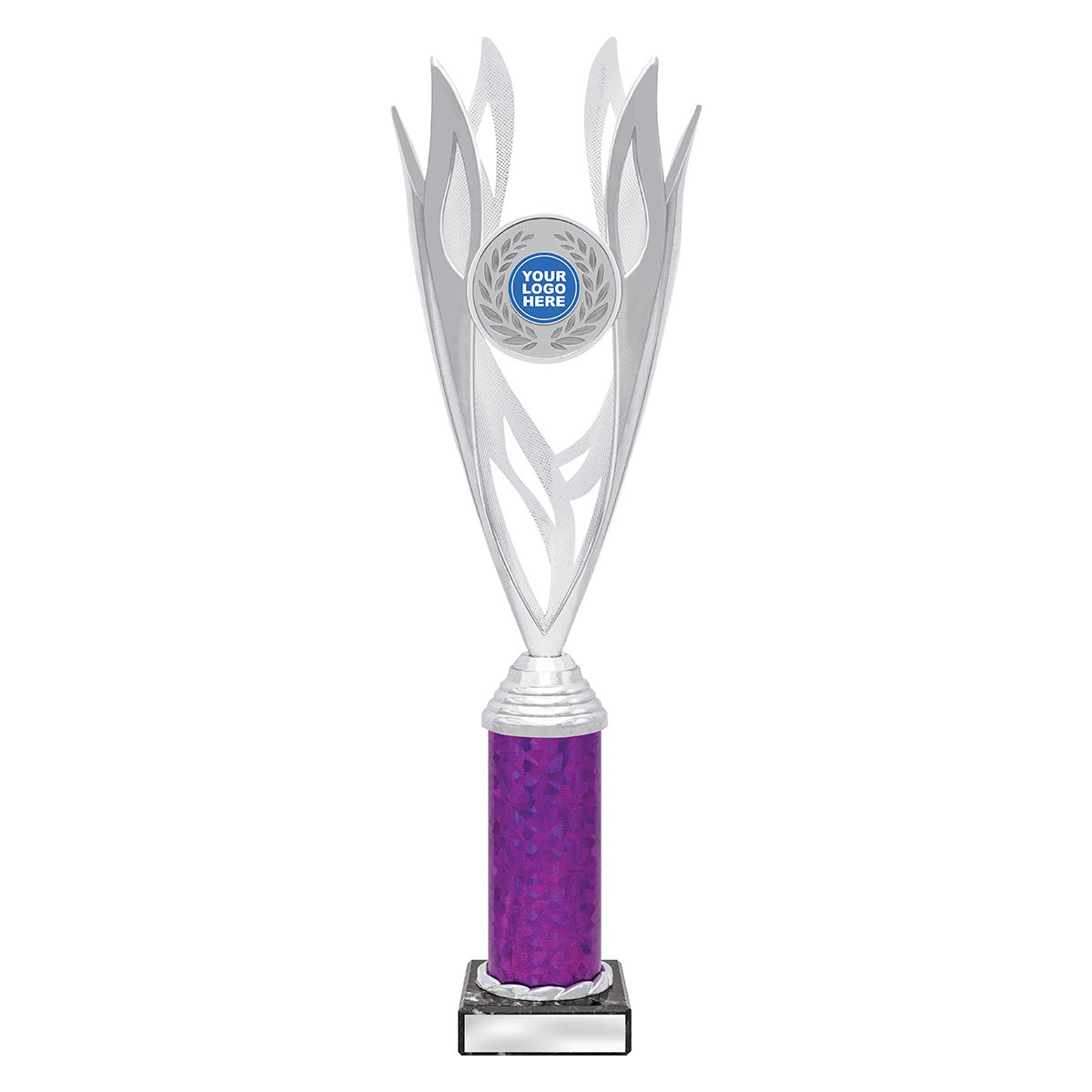 D579D Lantern - Silver / Purple - Image 1