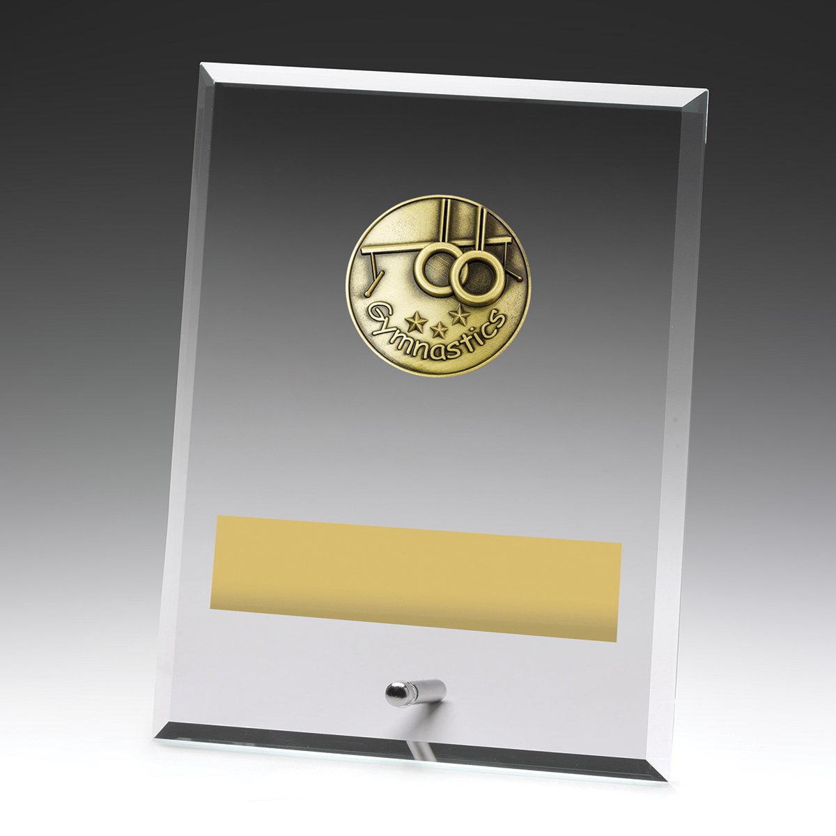 DY114C Glass Plaques - Gymnastics - Image 1