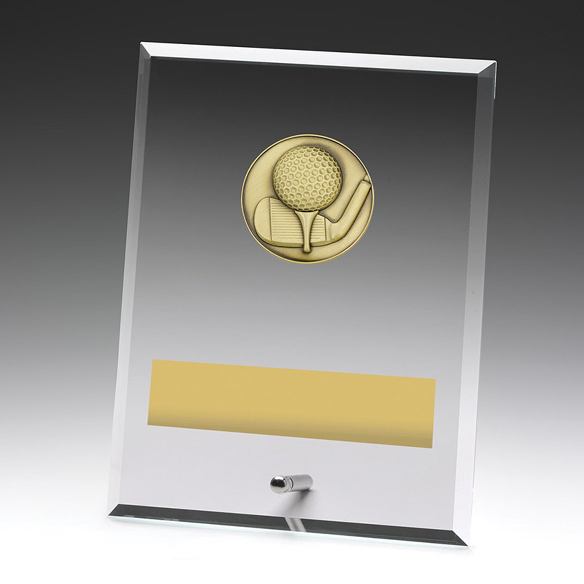 DY117C Glass Plaques - Golf - Image 1