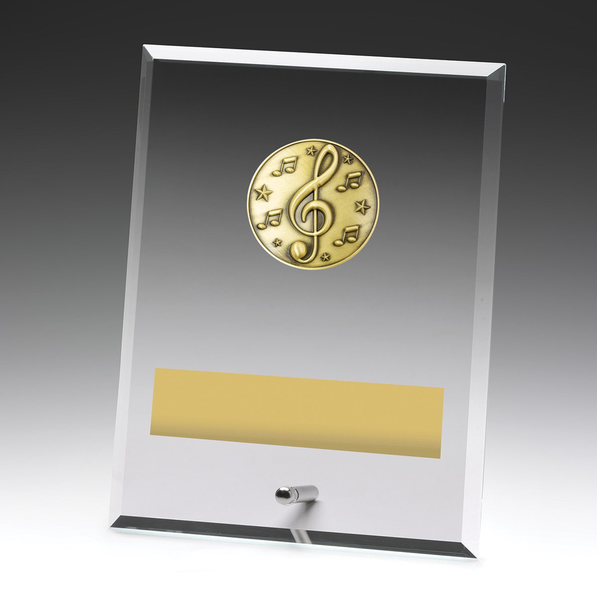 DY121C Glass Plaques - Music - Image 1