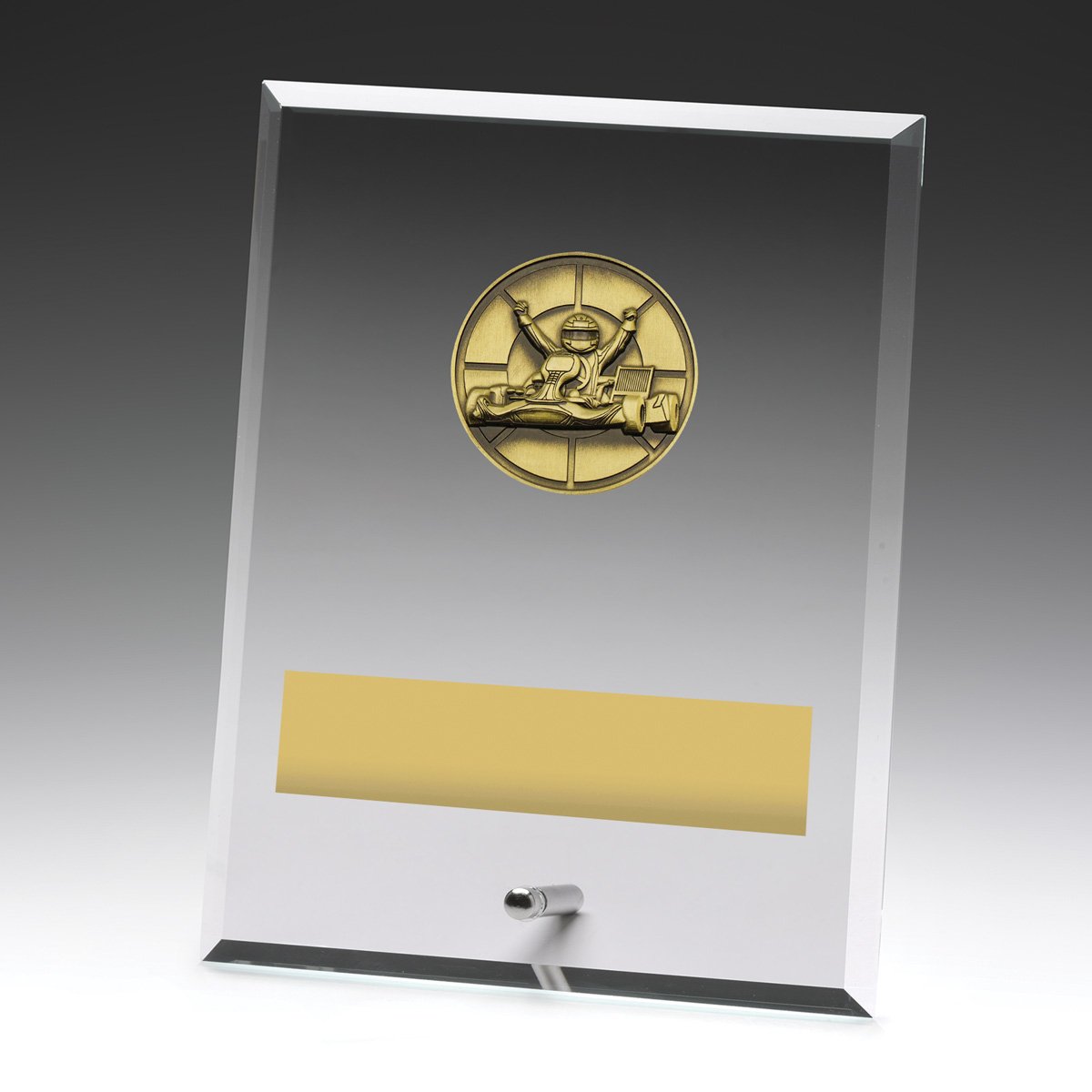DY165C Glass Plaques - Go Kart - Image 1