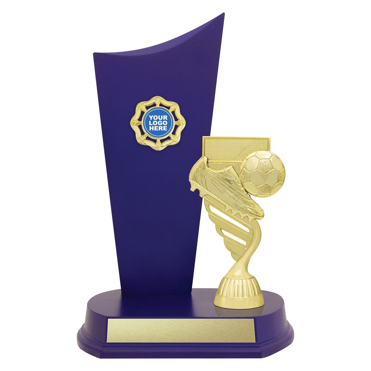 F566C Football Blue Crest - Image 1