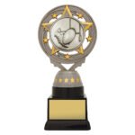 Silver Rugby Torch