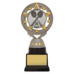 Silver Badminton Torch