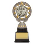 Silver Athletics Torch