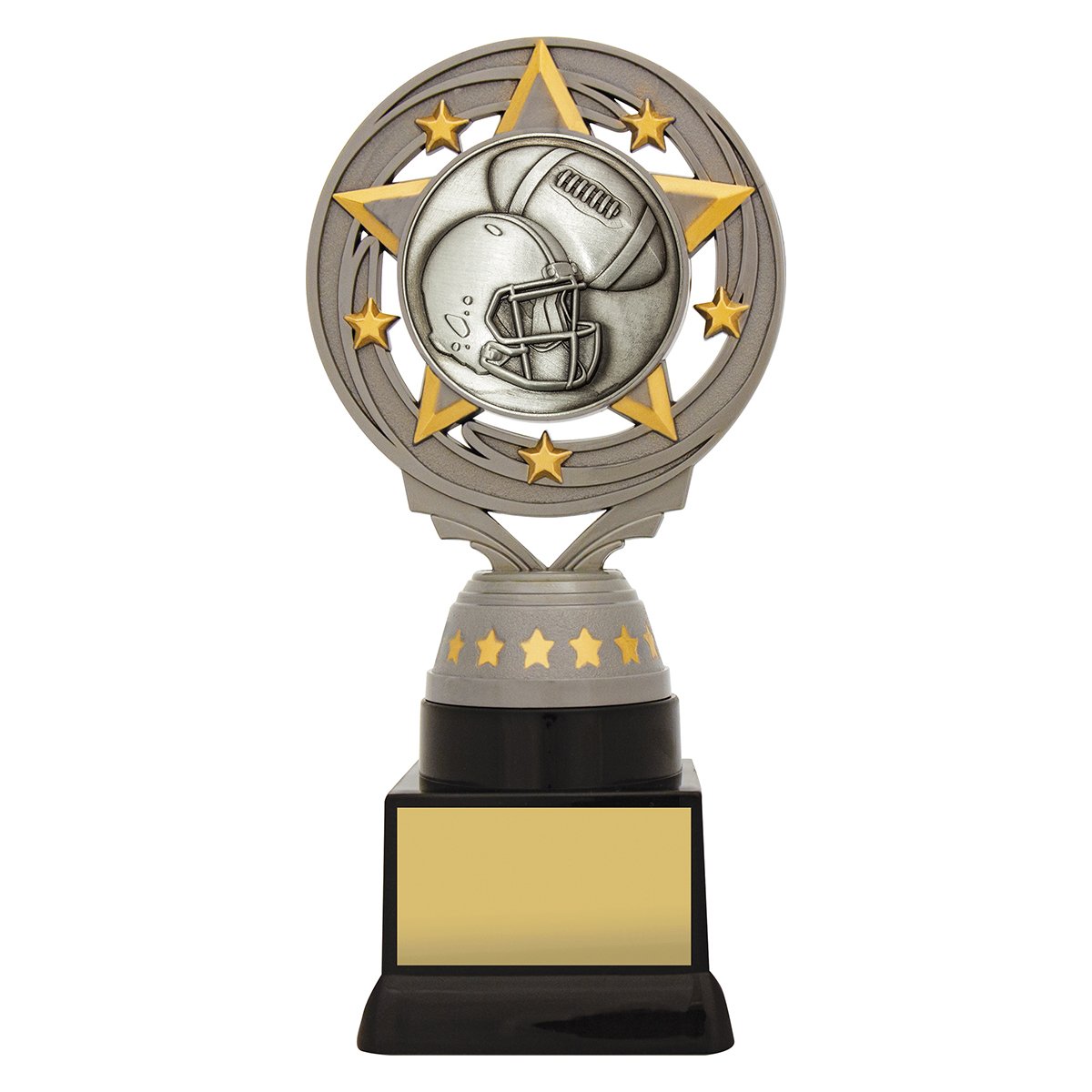 FT255C Silver American Football Torch - Image 1