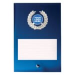 Blue Glass Plaque