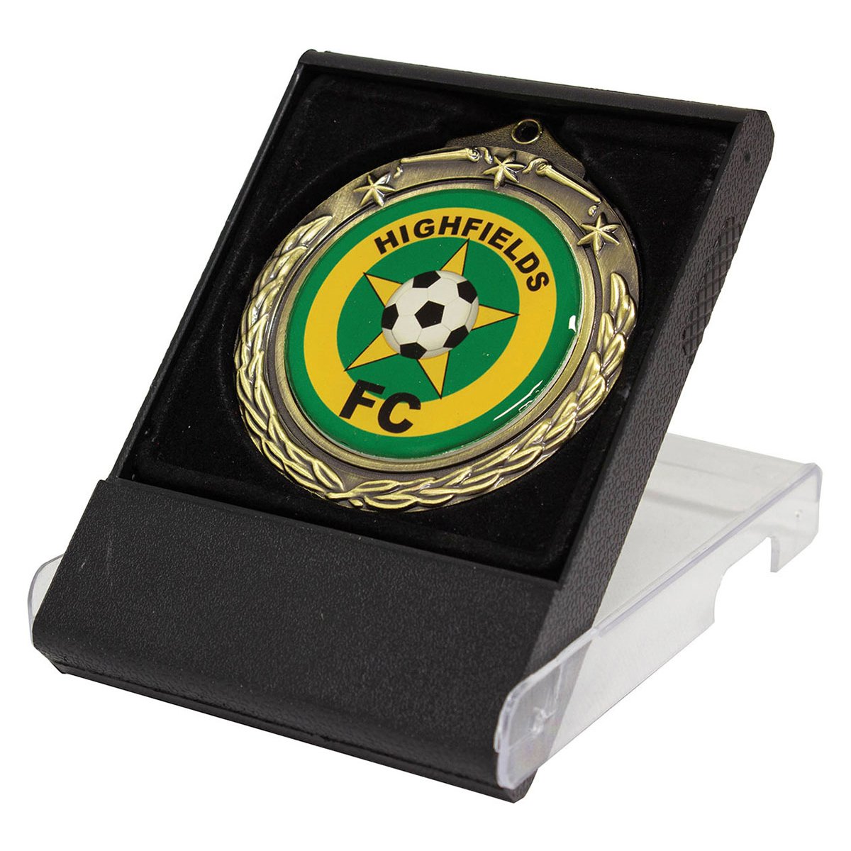 H70 Medal Box Clear - 70mm - Image 1