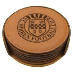 Rawhide Circle Coaster Set