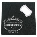 Black Coaster & Opener