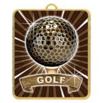 Gold Lynx Medal - Golf