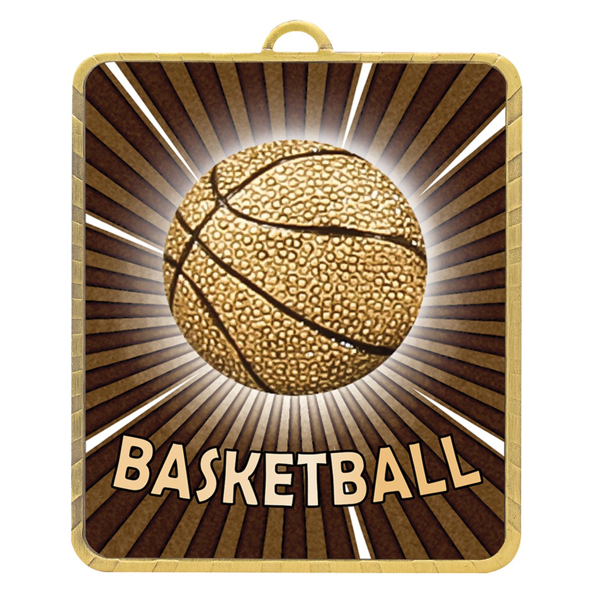 LM034G Gold Lynx Medal - Basketball - Image 1