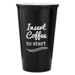 Black Latte Mug