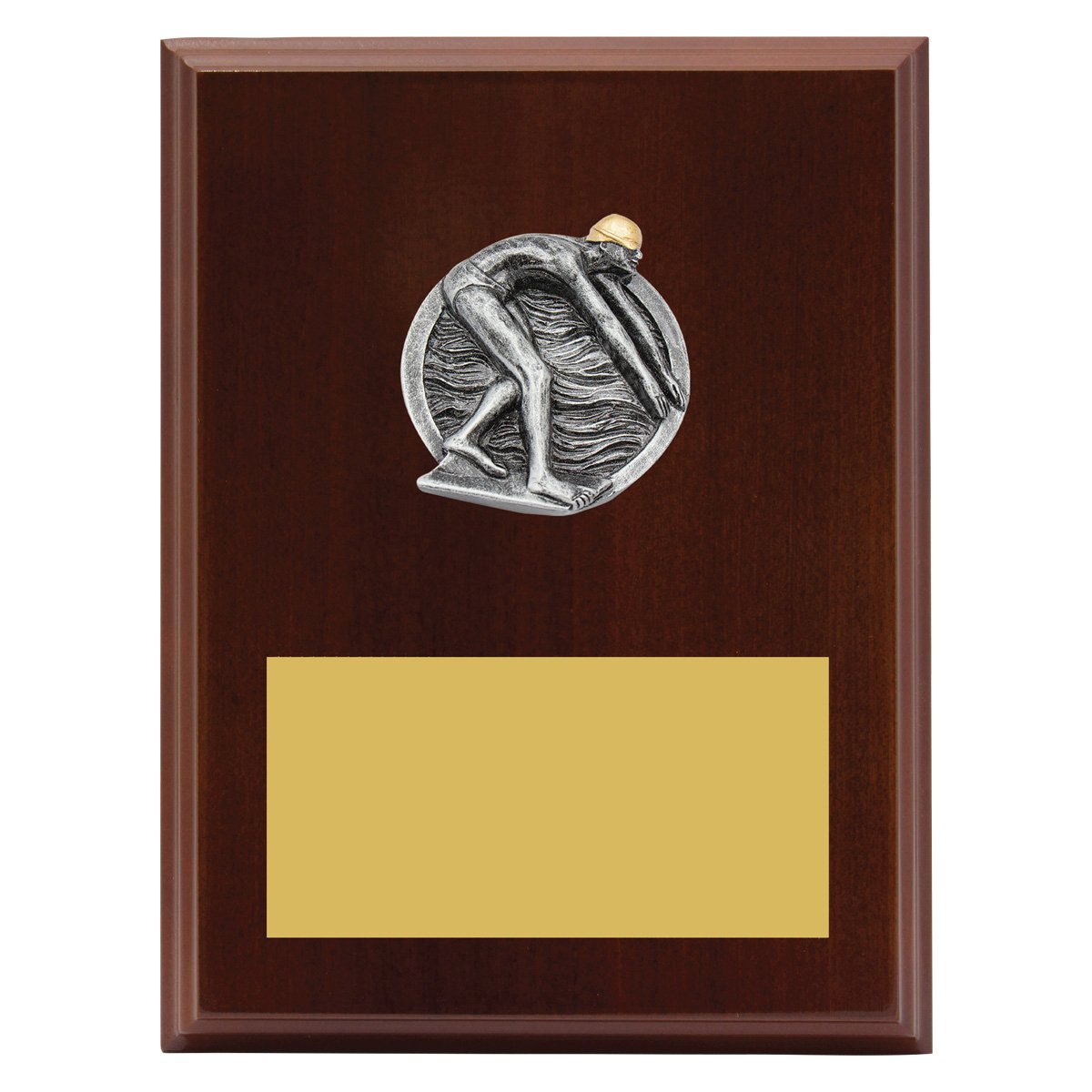 LPF471C Peak Plaque - Male Swim - Image 1