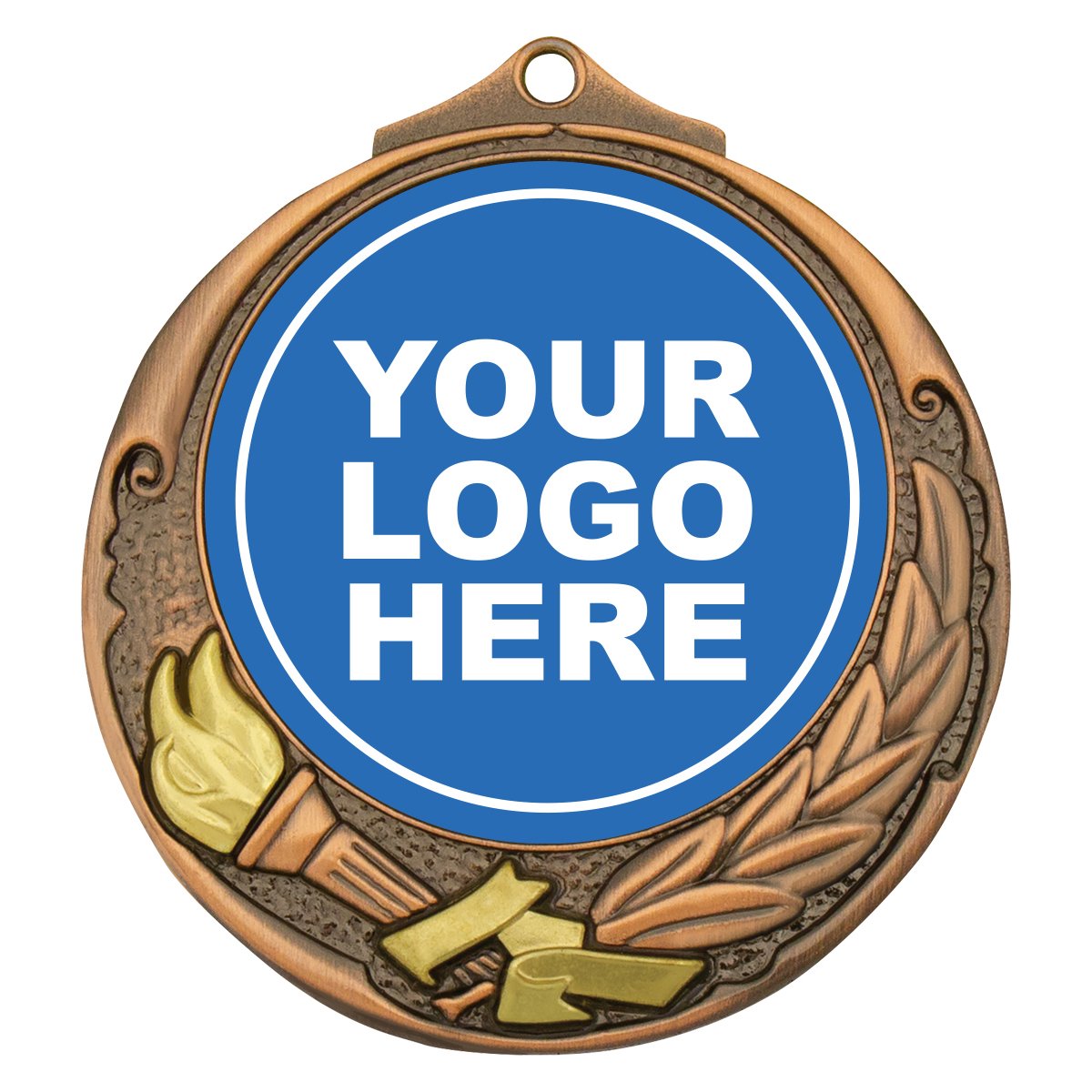 M412B Torch Medal 50mm - Image 1