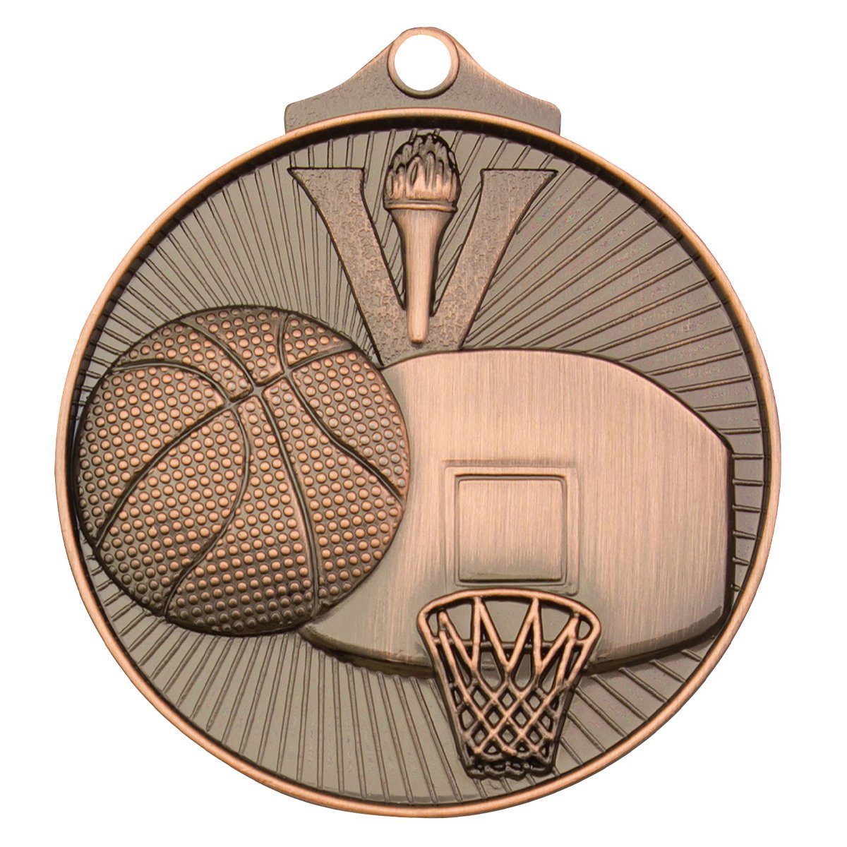 MD907B Basketball Medal - Image 1