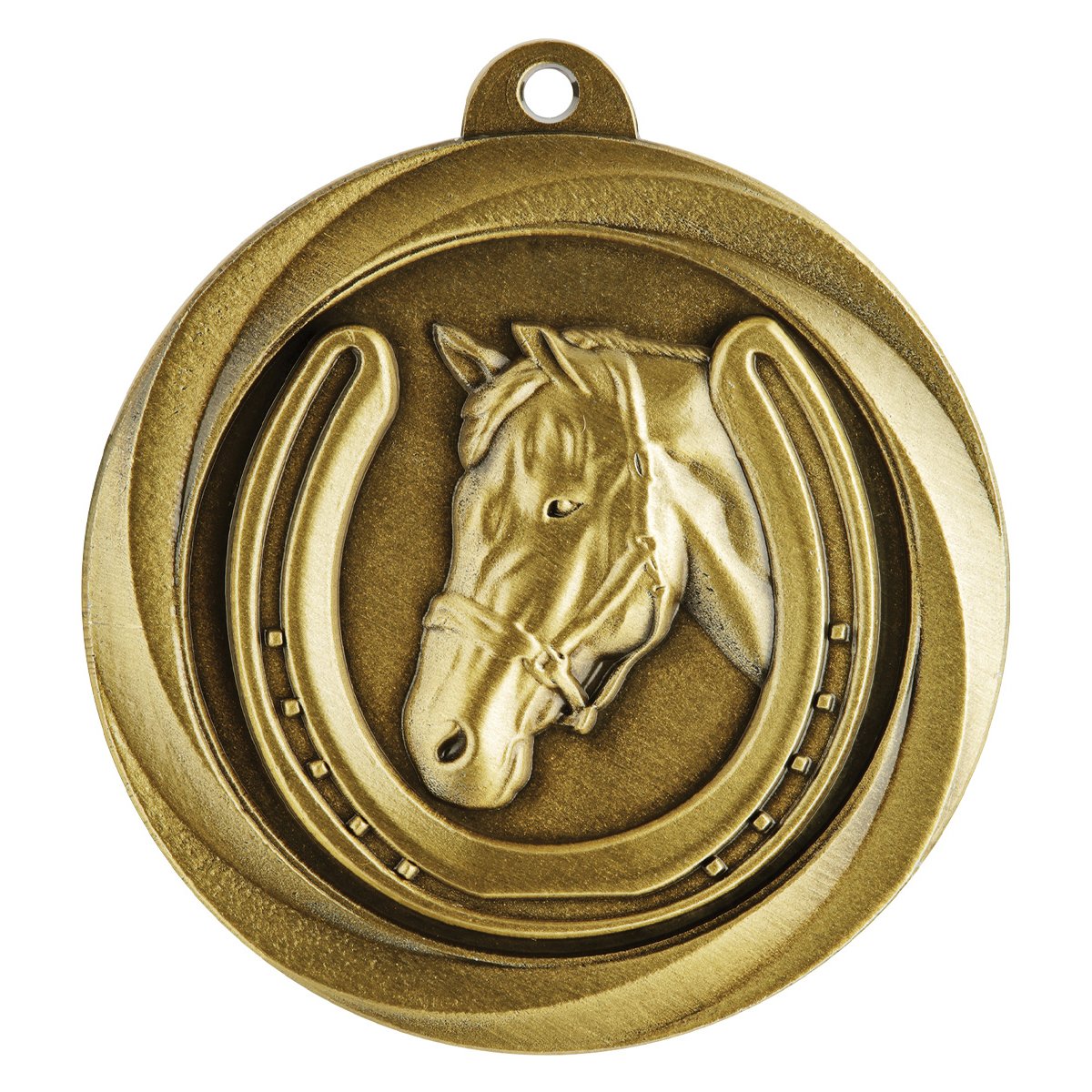 ME935G Econo Horse Medal - Image 1