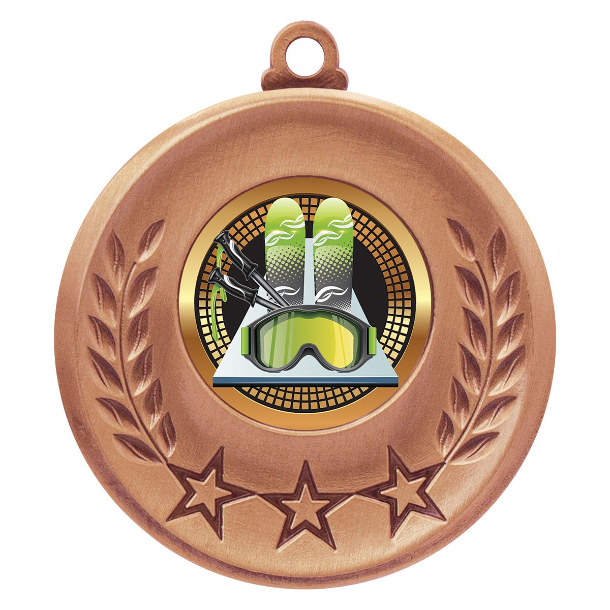 MSH191B Laurel Medal - Skiing - Image 1
