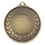 Basketball Antique Gold