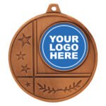 Glacier Frosted Medal