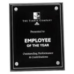 Black Premium Floating Plaque