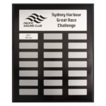 Classic Silver Plaque