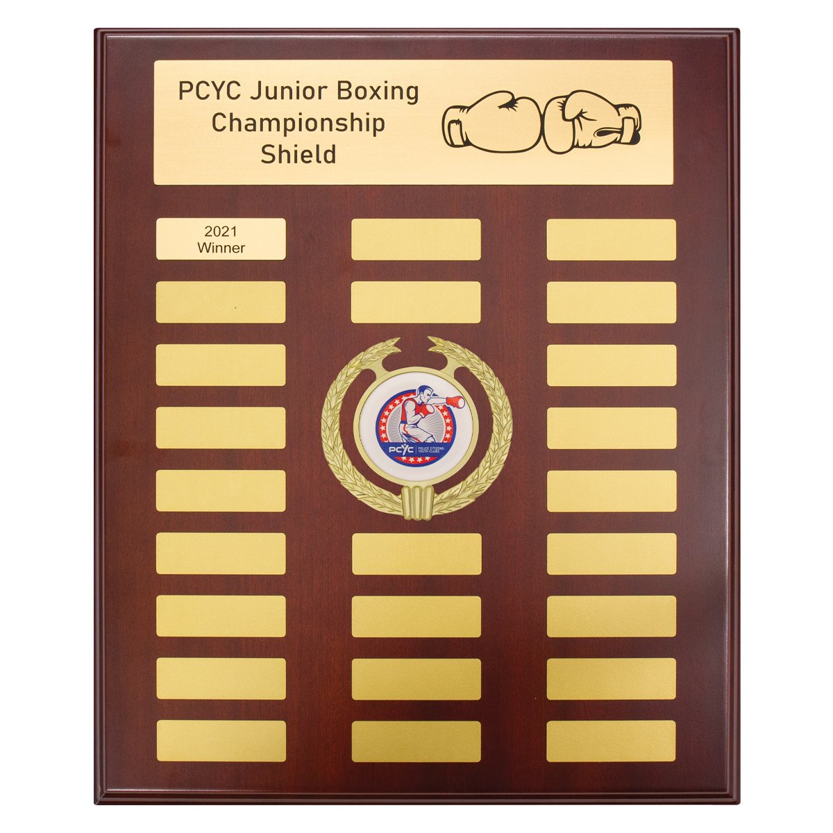 PEQ-12-02 Central Logo Plaque - Image 1